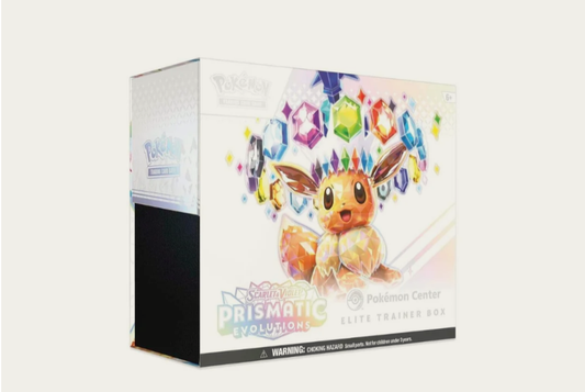 Prismatic Evolutions Pokemon Center Elite Trainer Box