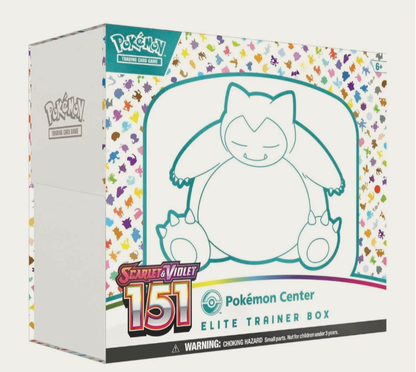Scarlet & Violet-151 Pokémon Center Elite Trainer Box